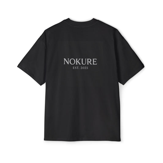 ADHD – Black Oversized Tee by NOKURE® | Superpower Not a Setback.