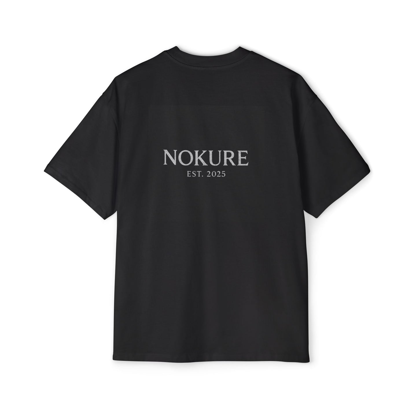 ADHD – Black Oversized Tee by NOKURE® | Superpower Not a Setback.